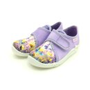 Superfit Mädchen Klett Hausschuh Schmetterling lila