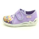 Superfit Mädchen Klett Hausschuh Schmetterling lila