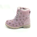Tom Tailor Mädchen Schnür Stiefel Tex Warmfutter mit seitlichem Reißverschluss rosa