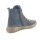 Gemini Damen Stiefelette mit seitlichem Reißverschluss schwarz bunte Knöpfe