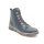 Gemini Damen Stiefelette mit seitlichem Reißverschluss schwarz bunte Knöpfe