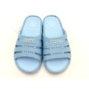 scandi Damen Badepantolette blau