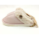 Antonio Damen warme Hauspantoffeln rosa
