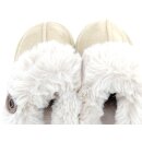 Antonio Damen warme Hauspantoffeln beige