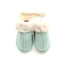Antonio Damen warme Hauspantoffeln mint