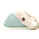 Antonio Damen warme Hauspantoffeln mint