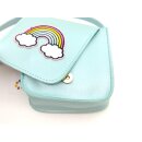 Mädchentasche mint mit Regenbogen – Kinder...