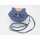 Blau Kindertasche Katze – ovale Mädchentasche mit Katzenmotiv