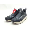 Rieker Damen Sneaker Ready 2 go schwarz geprägt