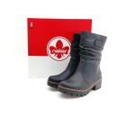 Rieker Damen Stiefel schwarz