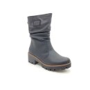 Rieker Damen Stiefel schwarz