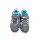 Lico Kinder Tex Klett Halbschuh grau rosa