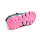 Lico Kinder Tex Klett Halbschuh grau rosa