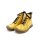 Gemini Damen Schnürstiefelette mit seitlichem Reißverschluss gelb