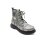 Tom Tailor Kinder warme Schnür Stiefelette & seitlichem Reißverschluss silber mit Sternen