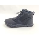 scandi Damen Barfußschuh gefüttert schwarz