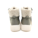Tom Tailor Mädchen Boots khaki, Schnürung und Reißverschluss