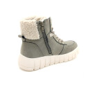 Tom Tailor Mädchen Boots khaki, Schnürung und Reißverschluss