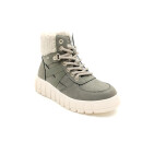 Tom Tailor Mädchen Boots khaki, Schnürung und Reißverschluss
