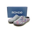 Rohde Damen Hauspantoffel lose Einlage grau/bunt