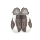 Confort Damen Hauspantoffel lose Einlage braun/beige