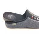 Confort Herren Hauspantoffel lose Einlage grau/schwarz