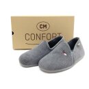 Confort Herren Hausschuh lose Einlage grau