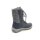 Rieker Tex Damen Schnürstiefel mit seitlichem Reißverschluss schwarz grau