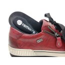 Remonte Damen Schnürschuh mit seitlichem Reißverschluss rot