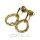 Ohrring 585/- Gold GG Brillant 0,05ct w/si Pendelstecker Ohrstecker