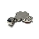 Glücksbringer Anhänger 925 Silber Kleeblatt grün Marienkäfer Kinderschmuck Kettenanhänger