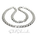 Kette 925/- Silber Panzerkette Glanz Kettenglieder 8mm...