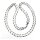 Kette 925/- Silber Panzerkette Glanz Kettenglieder 8mm Glanz poliert Klassiker 50cm