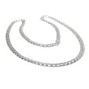 Kette 925/- Silber Panzerkette Glanz Kettenglieder 5,5mm...