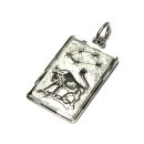 Sternzeichen Kettenanhänger 925/- Silber rhodiniert...