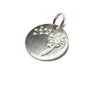 Anhänger Silber 925 Platte Pusteblume 14mm...