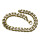 Armband Edelstahl Panzerkette bicolor Kettenglieder Matt Klassiker Männerschmuck 21cm