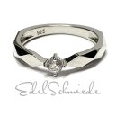 Ring 925/- Silber rhodiniert Zirkonia weiß Glanz...