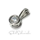 Solitäranhänger 925/- Silber rhodiniert...