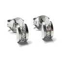 Ohrring 925 Silber rhodiniert Zirkonia Ohrstecker...