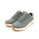 Skechers Herren Schnürschuh olive, helle Laufsohle