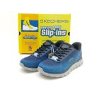 Skechers Herren Slip-ins Sportschuh blau mit...
