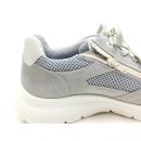 Jomos Herren Schnürhalbschuh mit seitlichem Reißverschluss hellgrau