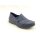 Rieker Damen Slipper blau mit Ziernähten