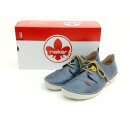 Rieker Damen Schnürhalbschuh blau