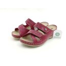 Dr. Brinkmann SAGUNT Damen Pantolette bordo mit zwei...