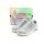 Skechers Damen Sneaker Schnürer silber, modische Laufsohle