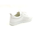 Cosmos Damen Schnürhalbschuh leicht weiß