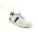 Lerros Herren Sneaker mit Stretchschnürung weiß kombi