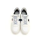 Lerros Herren Sneaker mit Stretchschnürung weiß kombi